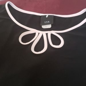 Black and Pink j.f.b petites top